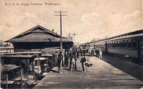 N.P.P.R. Depot, Centralia